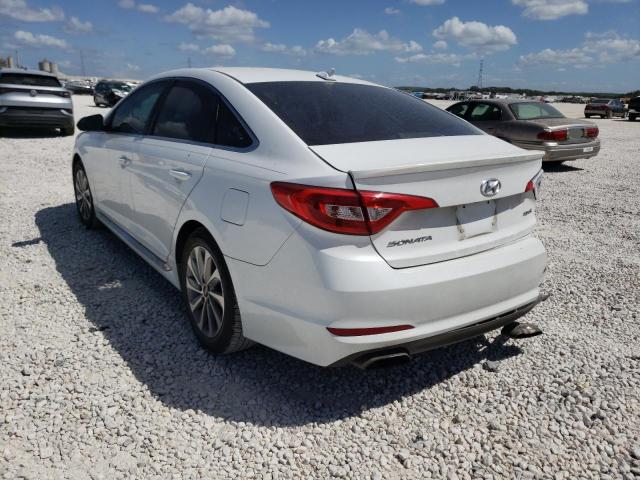 Photo 3 from auction – 2017 HYUNDAI SONATA SPO with VIN 5NPE34AF5HH573885