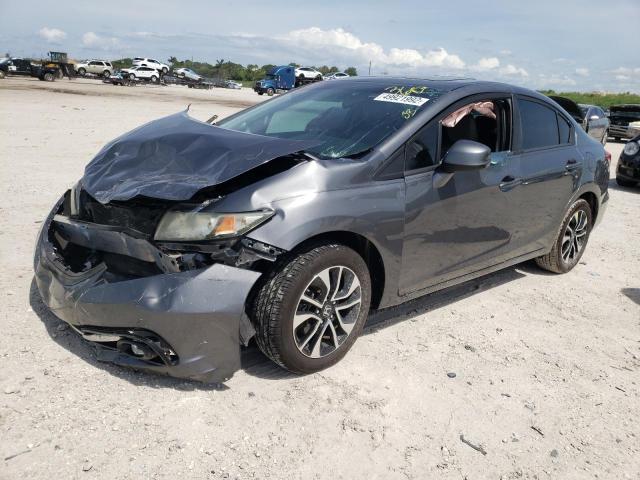 Photo 2 from auction – 2013 HONDA CIVIC EXL with VIN 19XFB2F94DE075559
