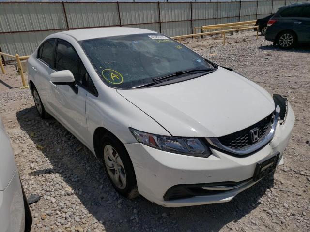 Photo 1 from auction – 2015 HONDA CIVIC LX with VIN 19XFB2F54FE046496
