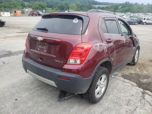 Photo 4 from auction – 2016 CHEVROLET TRAX 1LT with VIN 3GNCJLSB5GL229546