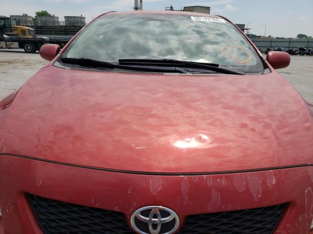 Photo 9 from auction – 2009 TOYOTA COROLLA BA with VIN JTDBL40E499044417