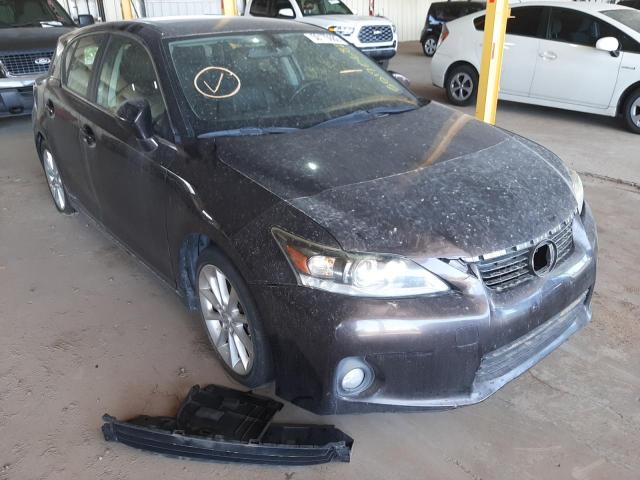 LEXUS CT 200 2012 with VIN JTHKD5BHXC2089581 - Photo from auction