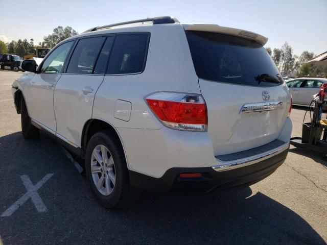 Photo 3 from auction – 2012 TOYOTA HIGHLANDER with VIN 5TDZK3EH5CS059824