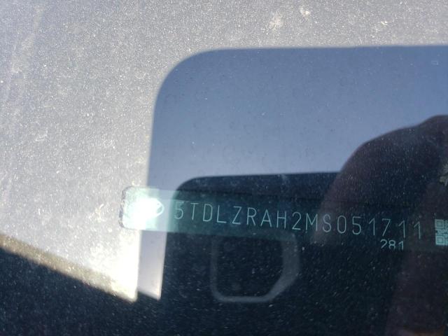 Photo 10 from auction – 2021 TOYOTA HIGHLANDER with VIN 5TDLZRAH2MS051711
