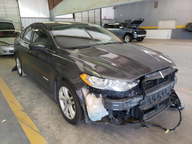 FORD FUSION SE 2018 with VIN 3FA6P0LU8JR172983 - Photo from auction