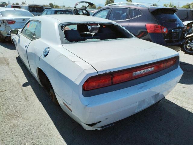 Photo 3 from auction – 2013 DODGE CHALLENGER with VIN 2C3CDYAG3DH673169