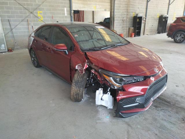 TOYOTA COROLLA XS 2022 with VIN 5YFT4MCE2NP114515 - Photo from auction