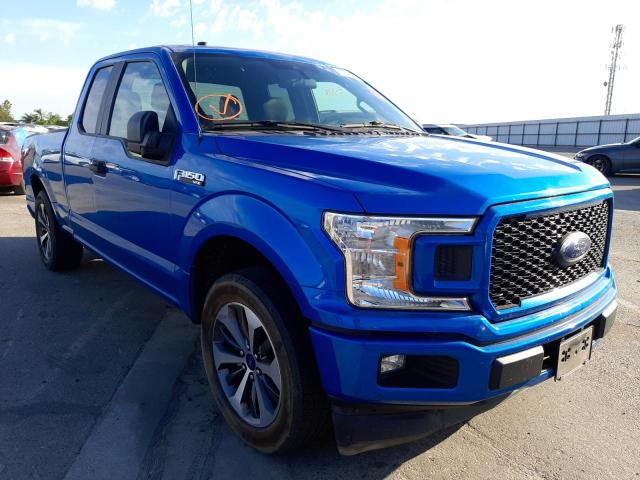 FORD F150 SUPER 2019 with VIN 1FTEX1CP7KKF19554 - Photo from auction