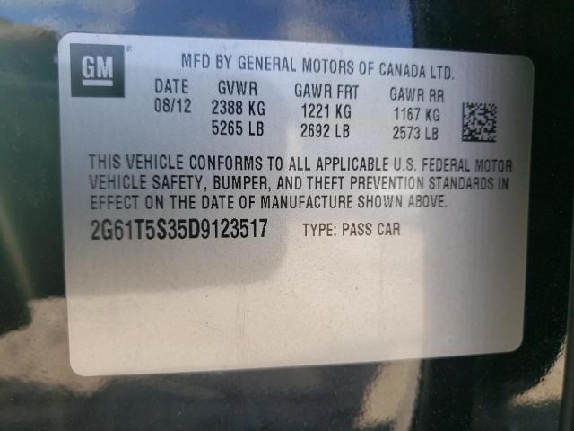 Photo 10 from auction – 2013 CADILLAC XTS PREMIU with VIN 2G61T5S35D9123517