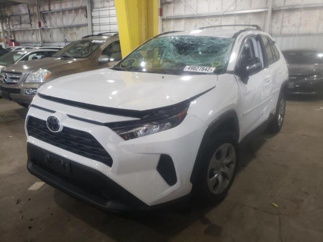 Photo 2 from auction – 2021 TOYOTA RAV4 LE with VIN 2T3G1RFV0MC152690