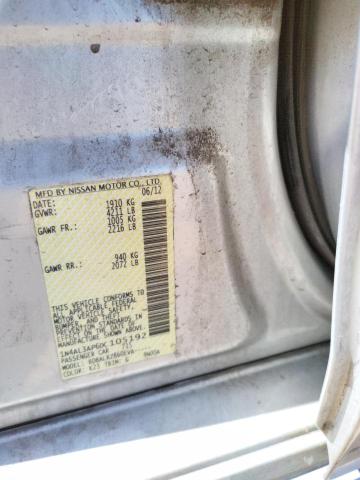 Photo 10 from auction – 2013 NISSAN ALTIMA 2.5 with VIN 1N4AL3AP6DC105192