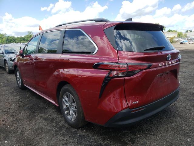 Photo 3 from auction – 2021 TOYOTA SIENNA LE with VIN 5TDKSKFC8MS036439