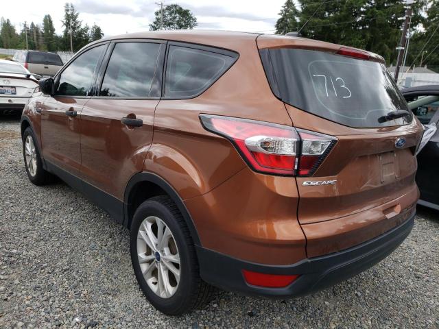 Photo 3 from auction – 2017 FORD ESCAPE S with VIN 1FMCU0F7XHUA28264