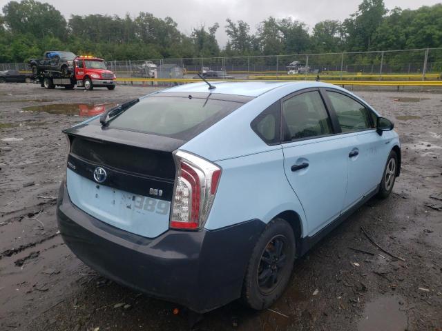 Photo 4 from auction – 2013 TOYOTA PRIUS with VIN JTDKN3DU8D5578235