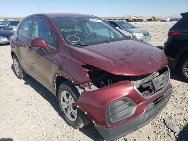 CHEVROLET TRAX LS 2017 with VIN 3GNCJKSB6HL276015 - Photo from auction