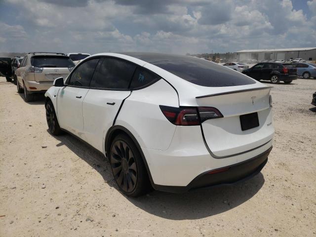 Photo 3 from auction – 2021 TESLA MODEL Y with VIN 5YJYGDEF6MF266696