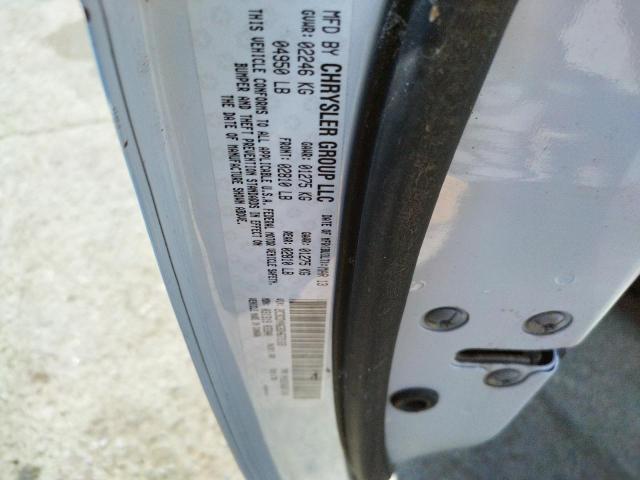 Photo 10 from auction – 2013 DODGE CHALLENGER with VIN 2C3CDYAG3DH673169