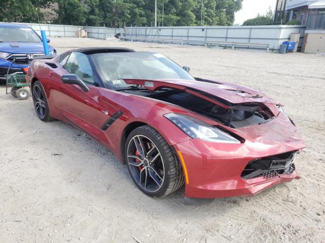 Photo 1 from auction – 2015 CHEVROLET CORVETTE S with VIN 1G1YK2D7XF5104337