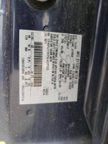 Photo 10 from auction – 2005 FORD EXPEDITION with VIN 1FMFU15575LA37153