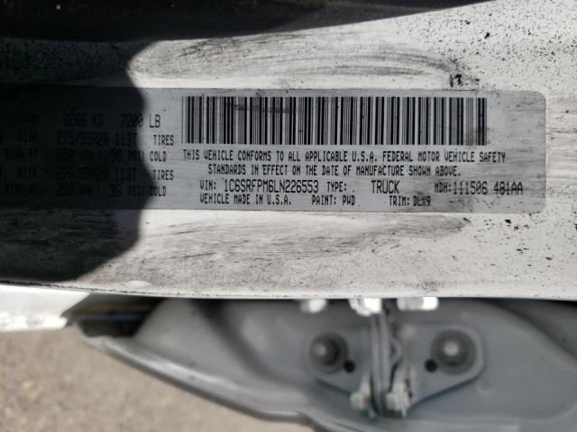 Photo 10 from auction – 2020 RAM 1500 LIMIT with VIN 1C6SRFPM6LN226553