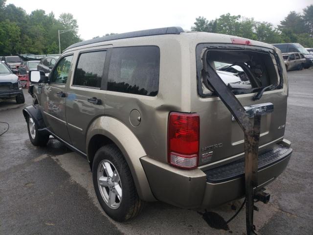 Photo 3 from auction – 2007 DODGE NITRO SLT with VIN 1D8GU58K27W577465