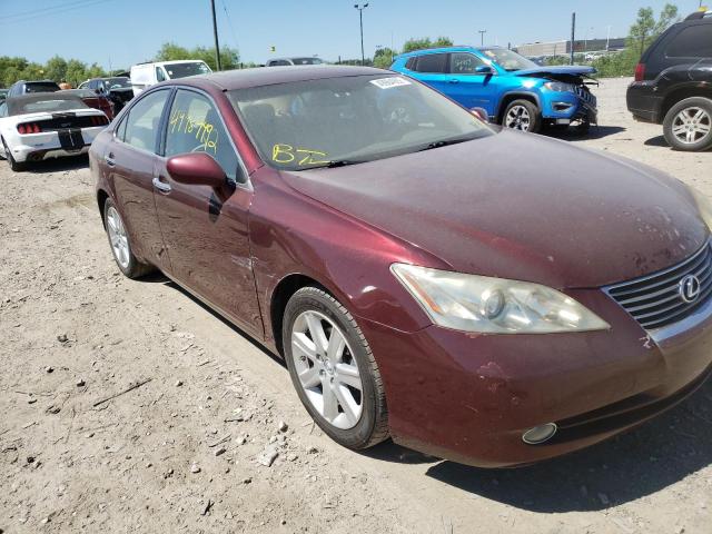 LEXUS ES 350 2008 with VIN JTHBJ46G882197080 - Photo from auction