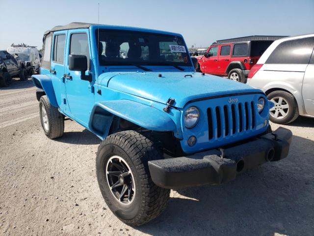 JEEP WRANGLER U 2018 with VIN 1C4BJWDG6JL866074 - Photo from auction