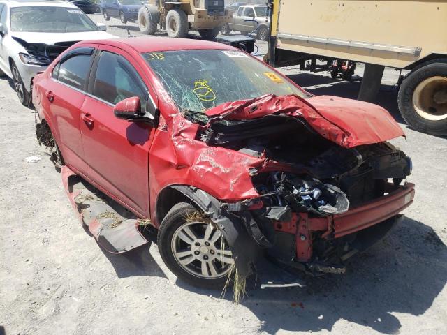 CHEVROLET SONIC LT 2013 with VIN 1G1JC5SH9D4121807 - Photo from auction