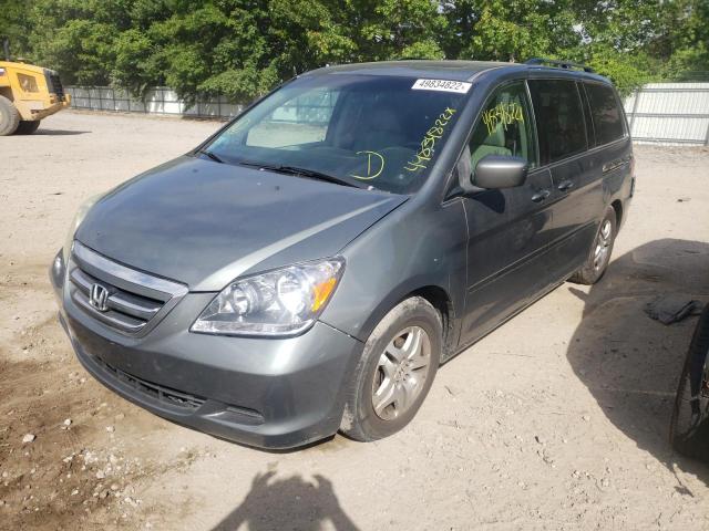 Photo 2 from auction – 2007 HONDA ODYSSEY EX with VIN 5FNRL38737B442431