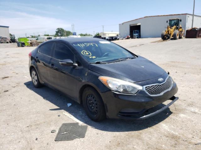 KIA FORTE LX 2015 with VIN KNAFX4A69F5411597 - Photo from auction