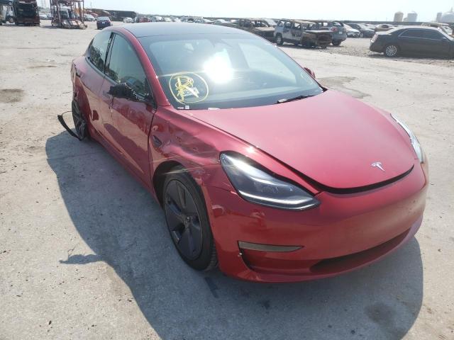 TESLA MODEL 3 2022 with VIN 5YJ3E1EB6NF189132 - Photo from auction