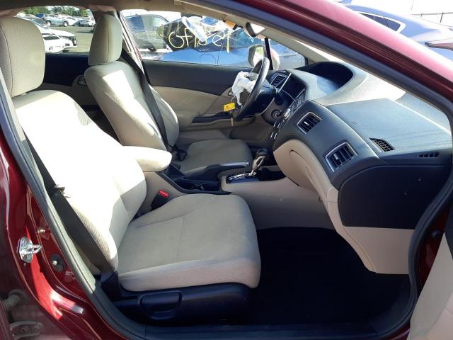 Photo 5 from auction – 2013 HONDA CIVIC LX with VIN 2HGFB2F57DH526289