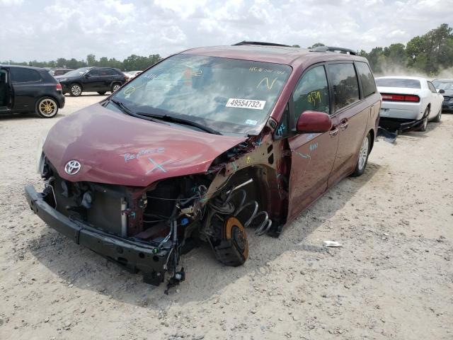 Photo 2 from auction – 2015 TOYOTA SIENNA XLE with VIN 5TDYK3DC2FS544718