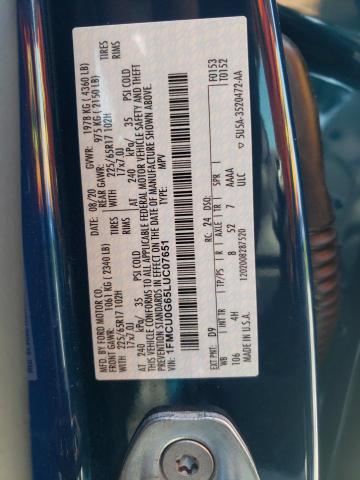 Photo 10 from auction – 2020 FORD ESCAPE SE with VIN 1FMCU0G65LUC07651