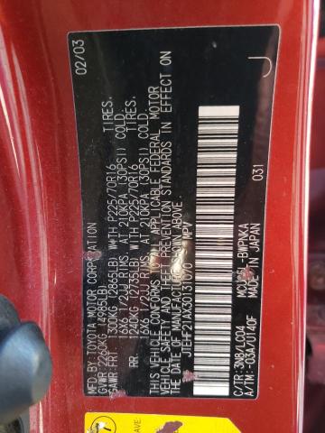 Foto 10 de la subasta – 2003 TOYOTA HIGHLANDER con VIN JTEHF21AX30131070