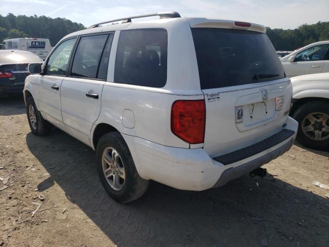Photo 3 from auction – 2003 HONDA PILOT EXL with VIN 2HKYF18593H556113