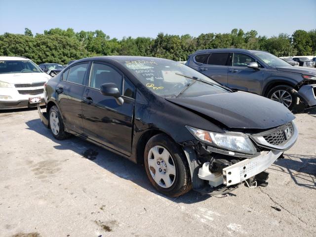 Photo 1 from auction – 2013 HONDA CIVIC LX with VIN 2HGFB2F5XDH591749