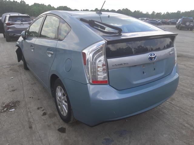 Фото 3 с аукциона – 2013 TOYOTA PRIUS PLUG с VIN JTDKN3DP0D3031644
