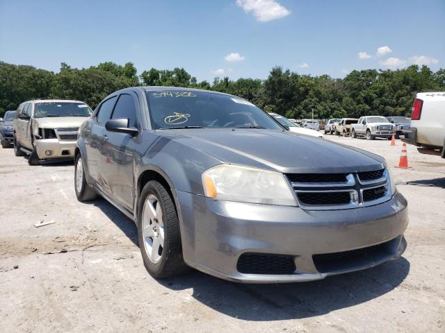 DODGE AVENGER SE 2013 with VIN 1C3CDZAB5DN594328 - Photo from auction