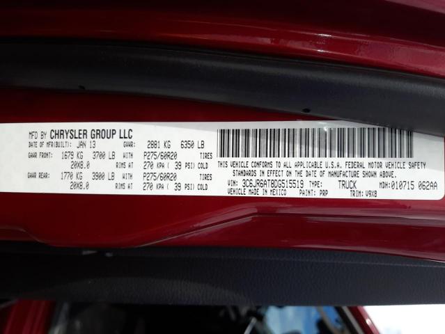 Photo 10 from auction – 2013 RAM 1500 ST with VIN 3C6JR6AT8DG515519