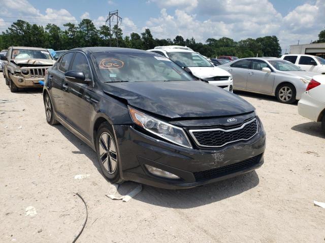 KIA OPTIMA HYB 2013 with VIN KNAGM4AD0D5061771 - Photo from auction