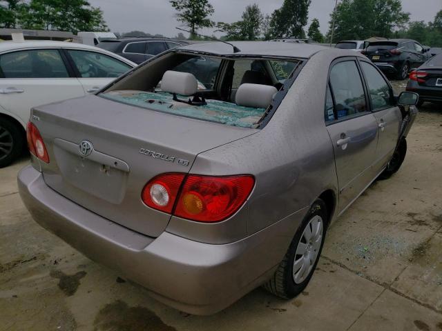 Photo 4 from auction – 2003 TOYOTA COROLLA CE with VIN 2T1BR38E53C114604