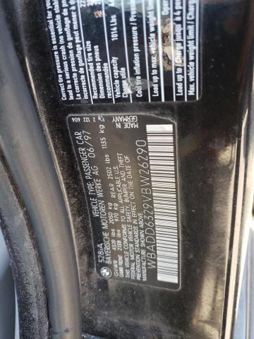 Photo 10 from auction – 1997 BMW 528 I AUTO with VIN WBADD6329VBW26290