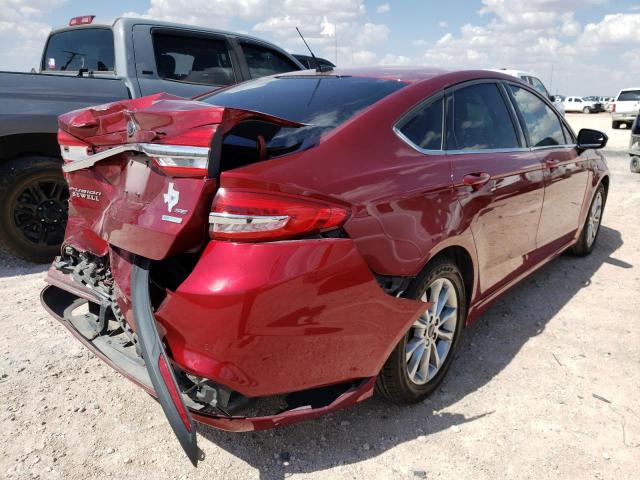 Photo 4 from auction – 2017 FORD FUSION SE with VIN 3FA6P0HD4HR367188
