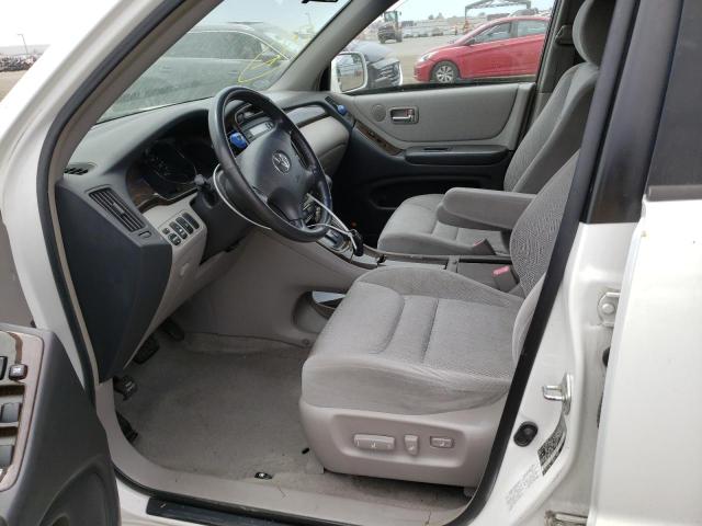 Photo 5 from auction – 2003 TOYOTA HIGHLANDER with VIN JTEGF21A630109353