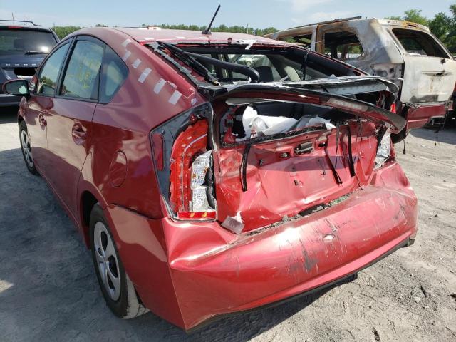 Photo 9 from auction – 2014 TOYOTA PRIUS with VIN JTDKN3DU0E1775182