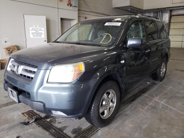 Photo 2 from auction – 2006 HONDA PILOT EX with VIN 2HKYF18476H522716