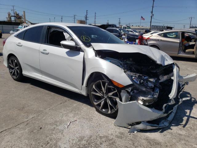 Photo 1 from auction – 2019 HONDA CIVIC LX with VIN 2HGFC2F63KH586041