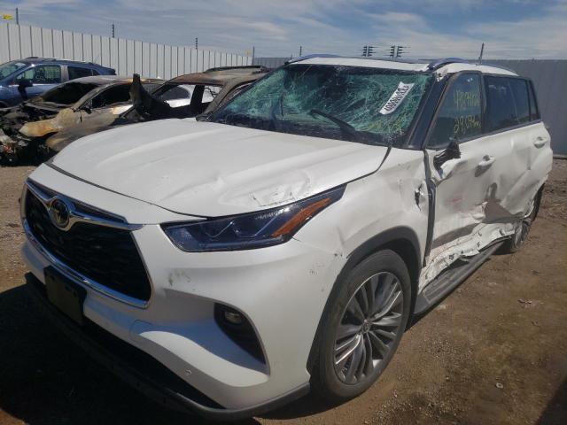 Photo 2 from auction – 2020 TOYOTA HIGHLANDER with VIN 5TDFZRBH5LS010516