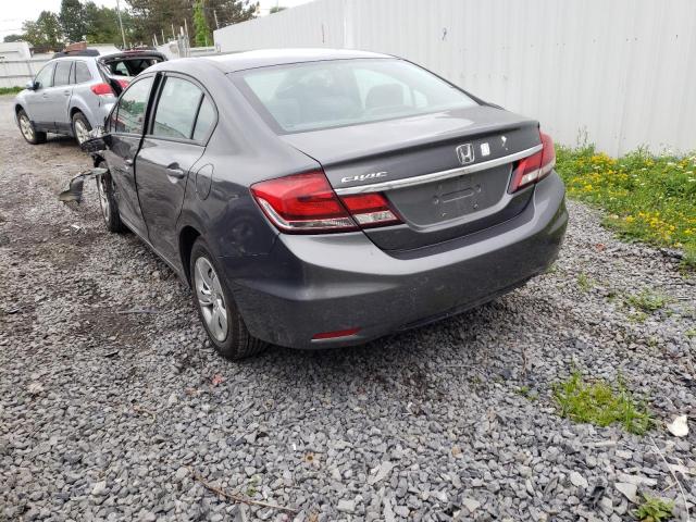Photo 3 from auction – 2013 HONDA CIVIC LX with VIN 2HGFB2F56DH564998